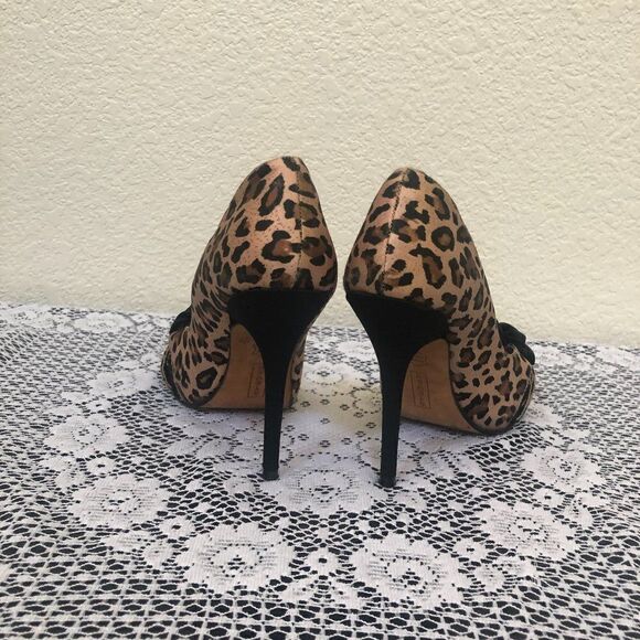 Steven by Steve Madden Animal Print Heels Size 5.5 - Picture 6 of 11